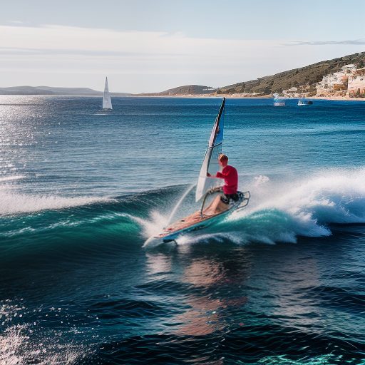 surfing in ibiza