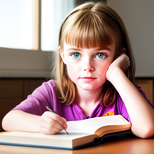 child writing photo